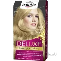کیت رنگ مو پالت شماره 9.0 Palette Deluxe رنگ بلوند روشن