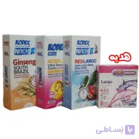 پک ویژه کاندوم های سفت کننده و تحریک کننده کدکس به همراه هدیه