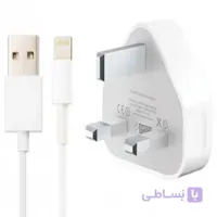 شارژر اصلی آیفون همراه کابل Apple iphone Charger