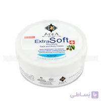کرم کاسه ای مرطوب کننده دست و صورت آدرا حاوی روغن جوجوبا حجم 200 میلی لیتر