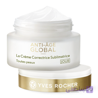کرم ضد چروک روز آنتی ایج گلوبال ایوروشه ا Yves Rocher Anti-Aging Beautifying Day Cream