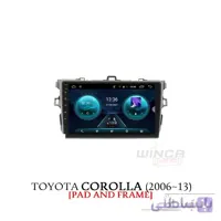مانیتور فابریک تویوتا کرولا 2006-2013 Corolla سری اس S400 پلاس وینکا WINCA مدل RS855