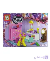لگو اسب تک شاخ پونی Pony در اتاق آرایشی