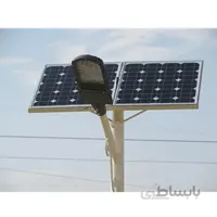 چراغ خیابانی خورشیدی 30 وات با پایه