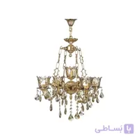 لوستر 9 شعله چشمه نور مدل C2973/4+5-A