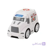 ماشین اسباب بازی طرح آمبولانس مارک گلچین شادی Golchinshadi کد 038