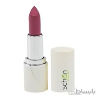 رژ لب جامد شون مدل Velvet Semi Matt شماره M12 ا Schon Velvet Semi Matt Lipstick No.M12