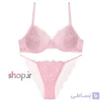 ست شورت و سوتین زنانه نوشه پوش کد 54007 رنگ صورتی