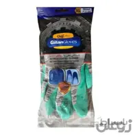 دستکش ایمنی نیتریل گیلان بسته 12 جفتی