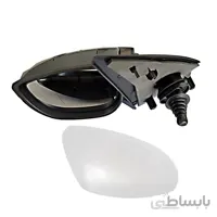 آینه بغل چپ دستی پژو 207 فلاپ سفید کاوج
