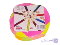کاغذ یادداشت رنگی 7.5× 7.5 سانتیمتر