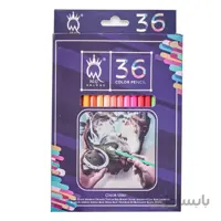 مداد رنگی ام کیو 36 رنگ جعبه مقوایی