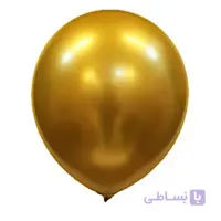 بادکنک کروم طلایی سایز 6 اینچ