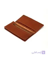 کیف پول کتی مردانه چرم طبیعی آروین چرم کد AR-210
