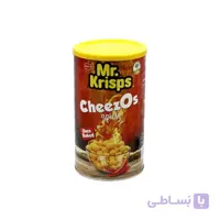 پفک مستر کریسپس تند وزن 80 گرم