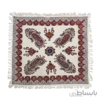 رومیزی قلمکار مربعی ممتاز سایز 80*80 سانتی متر کد s5