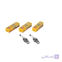 شمع موتور خودرو ان جی کی NGK دو پلاتین مدل BKR6EK مناسب پژو 405 و پارس