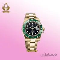 ساعت مردانه رولکس ساب مارینر Rolex submariner rosb106 طلایی(صفحه سبز)
