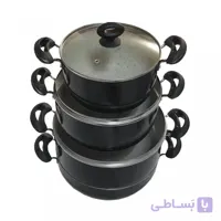 سرویس قابلمه 7 پارچه گرانیتی گابی ین
