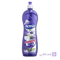 مایع ظرفشویی سیلور ۷۵۰ گرمی اکتیو – کارتن ۱۲ تایی