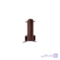 زانوی داخلی داکت قرنیزی سفید و طرح چوب سوپیتا