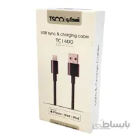 کابل شارژ اورجینال لایتنینگ تسکو مدل TC I400 مشکی