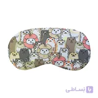 چشم بند کمپرس دار طرح شیر و ببر کد R215314