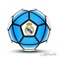 توپ فوتبال چرمی سایز 5 باشگاهی رئال مادرید (REALMADRID)