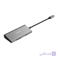 هاب Type-C آلومینیومی با خروجی شبکه ORICO CLH-W2