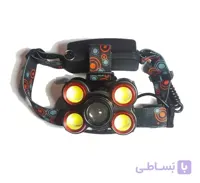 چراغ پیشانی پنج چراغ Hands Free
