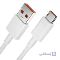 کابل تبدیل USB به USB-C شیائومی مدل توربو شارژ طول 1 متر