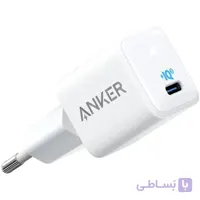 شارژر دیواری 20 واتی انکر تکنولوژی نانو مدل Anker 2633 ا Anker Ultra Compact Nano 20W 2633