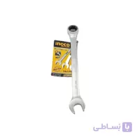 آچار یک سر جغجغه سایز 10 اینکو مدل HCSPAR101