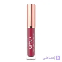 رژ لب مایع گلدن رز مدل Metals شماره 57 ا Golden Rose Metals Liquid Lipstick No. 57