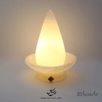آباژور سنگ نمک شاه عباسی پایه سنگی
