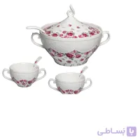 ست سوپ خوری 14 پارچه هوم کینگ مدل HK-8-2407