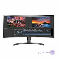 مانیتور انحنادار ال جی مدل 34WN80C سایز ۳۴ اینچ اولترا واید