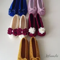 پاپوش بافتنی زنانه sindra مدل II-W-AA