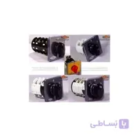 کلید سلکتور (گردان) سه فاز ، دو طرفه ،100 آمپر ، KAVEH