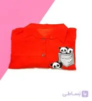 بلوز راحتی طرح پاندا