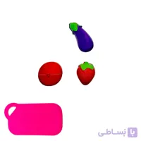 اسباب بازی مدل برش میوه و سبزیجات کد 2011 بسته 9 عددی