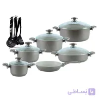 سرویس قابلمه ۱۸ پارچه پرفکت هوم مدل PLUS