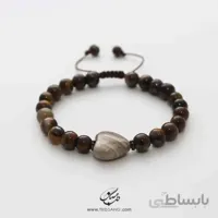 دستبند زنانه چشم ببر و جاسپر