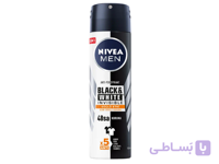 اسپری مردانه نیوا مدل BLACK & WHITE INVISIBLE