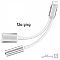 جک دو به یک آیفون مدل 2in1