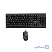 کیبورد و ماوس هترون HKC221
