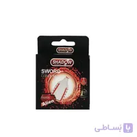 کاندوم فضایی شادو با خار برجسته مدل Sword بسته 1 عددی ا Shadow Sword Condom 1 Pcs