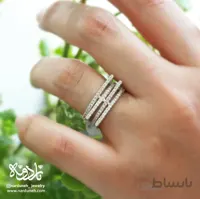 انگشتر زنانه _ 22/ سایز 6 - 8 - 9