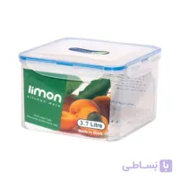 ظرف فریزری مربع 3/7 لیتری لیمون