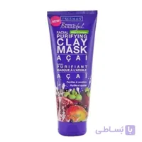 ماسک صورت خاک رسی سوپر فروت سرشار از آنتی اکسیدان های طبیعی فریمن اصل ا Superfine clay facial mask rich in natural Freeman antioxidants